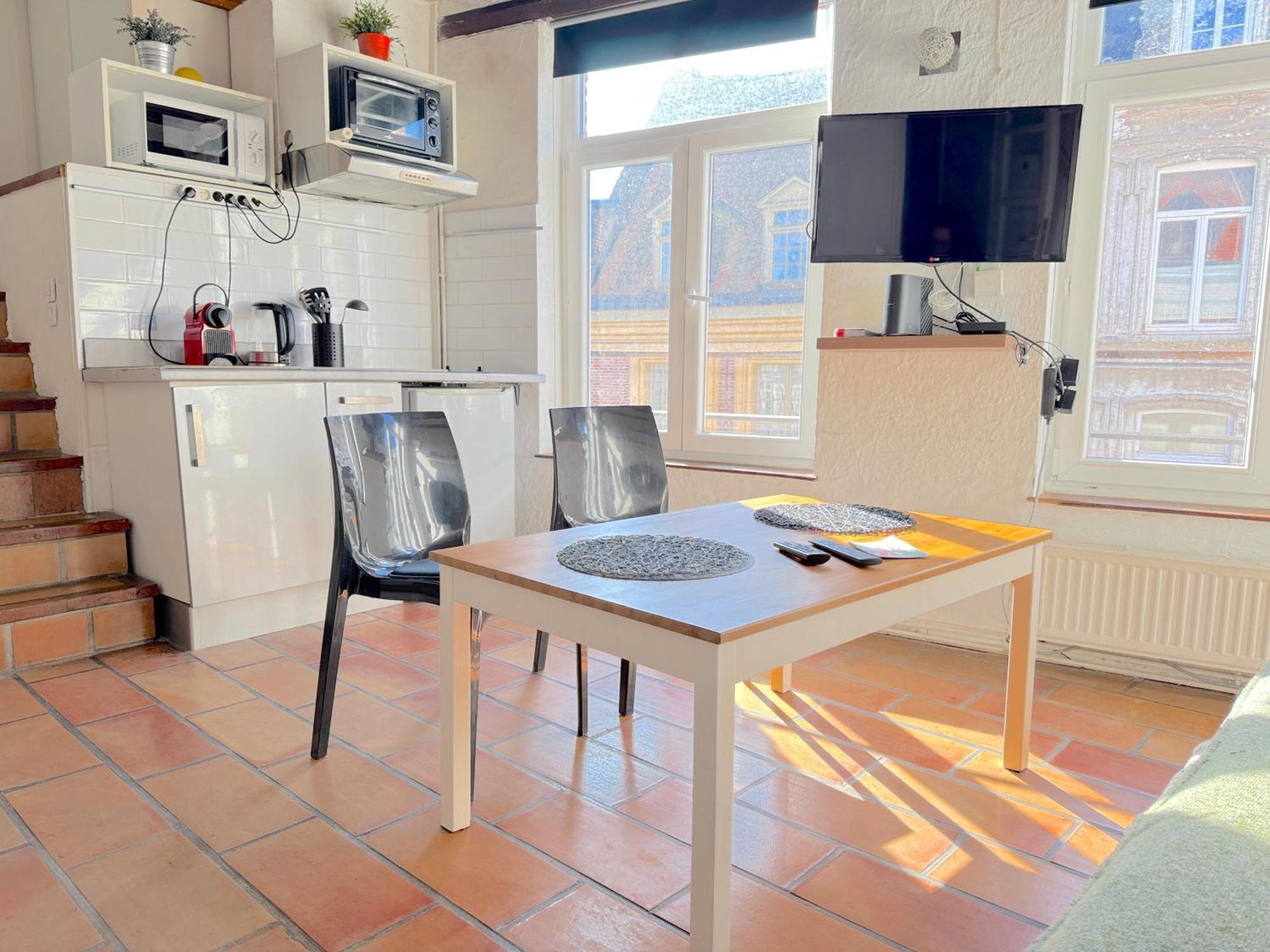 CHARME VIEUX LILLE Apartment 1 chambre 24H24H Access Exterior foto